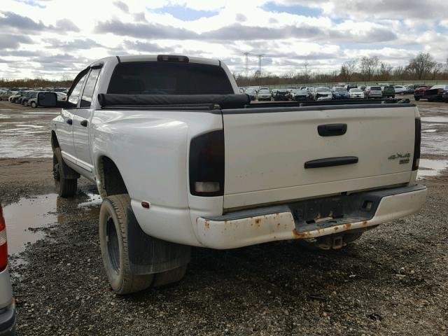 3D7MX48C16G126218 - 2006 DODGE RAM 3500 S WHITE photo 3