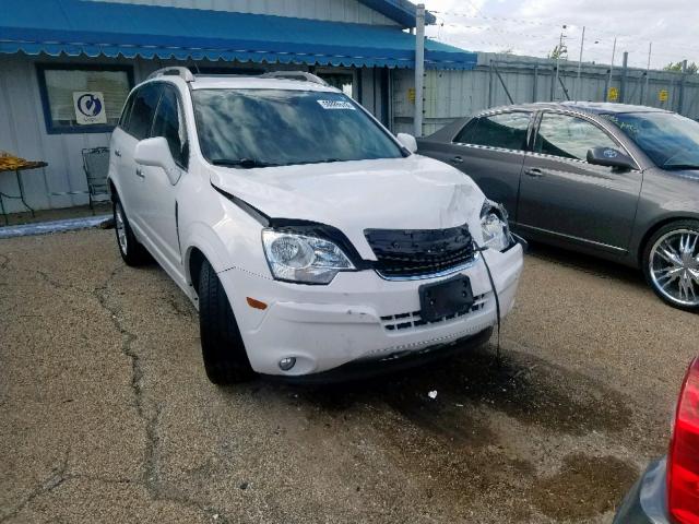 3GNAL4EK7ES544838 - 2014 CHEVROLET CAPTIVA LT WHITE photo 1