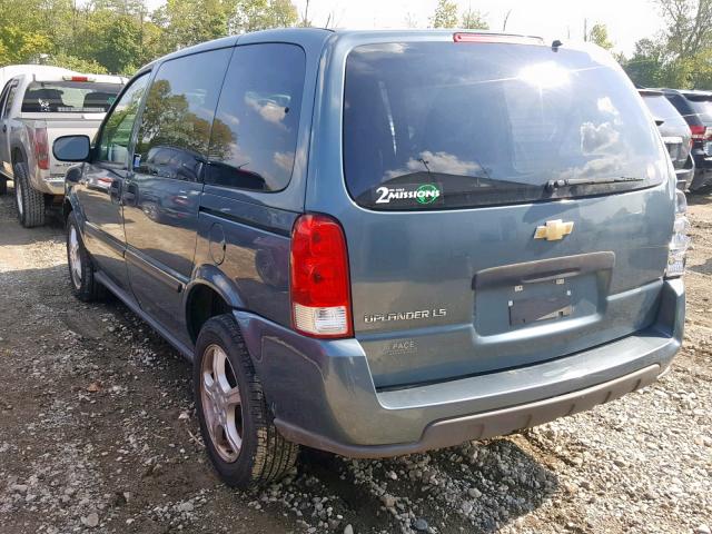 1GNDU23157D148385 - 2007 CHEVROLET UPLANDER L GREEN photo 3