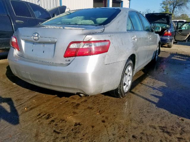 4T1BE46K99U327878 - 2009 TOYOTA CAMRY BASE SILVER photo 4