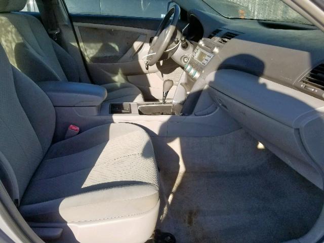 4T1BE46K99U327878 - 2009 TOYOTA CAMRY BASE SILVER photo 5