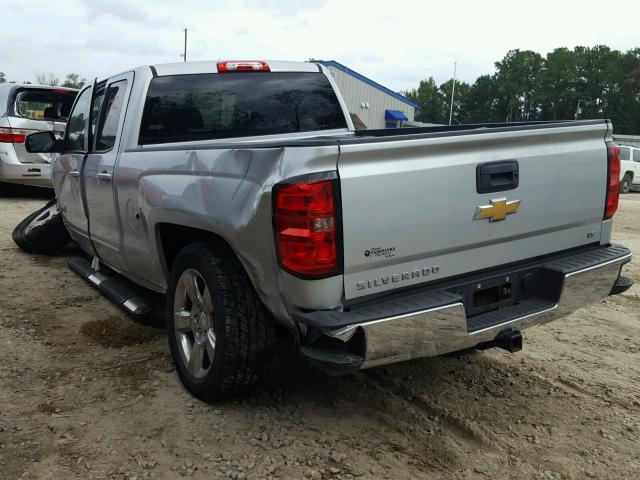 1GCRCREC0FZ352456 - 2015 CHEVROLET SILVERADO SILVER photo 3