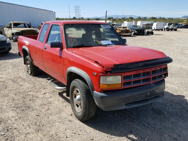 1B7GG23X8SW929996 - 1995 DODGE DAKOTA RED photo 1