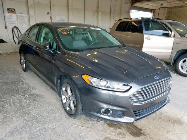 3FA6P0G75GR277848 - 2016 FORD FUSION S GRAY photo 1