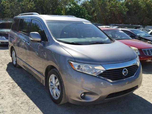 JN8AE2KP5B9007959 - 2011 NISSAN QUEST S GRAY photo 1