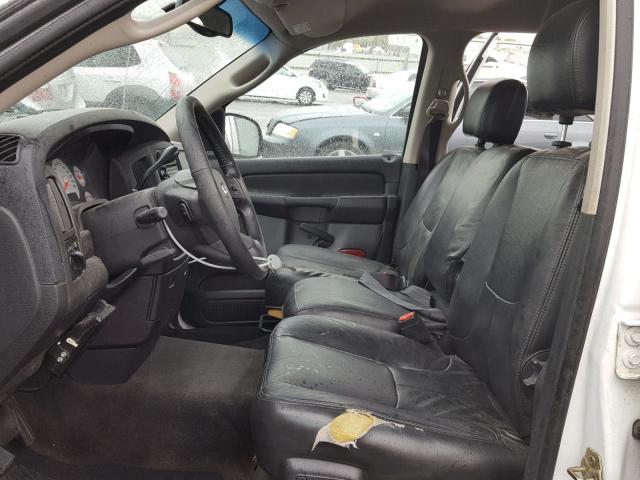 3D7KA28DX4G125460 - 2004 DODGE RAM 2500 S თეთრი ფოტო 5