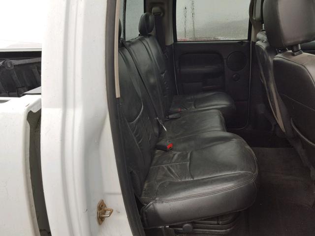 3D7KA28DX4G125460 - 2004 DODGE RAM 2500 S თეთრი ფოტო 6