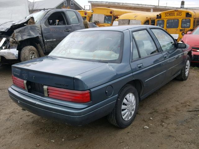 1G1LD55MXTY212431 - 1996 CHEVROLET CORSICA BLUE photo 4