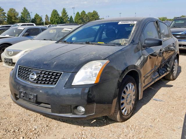 3N1AB61E59L612211 - 2009 NISSAN SENTRA 2.0 BLACK photo 2