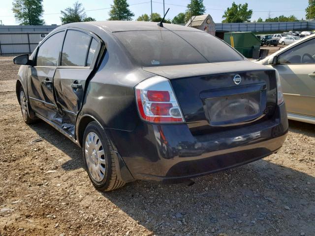 3N1AB61E59L612211 - 2009 NISSAN SENTRA 2.0 BLACK photo 3