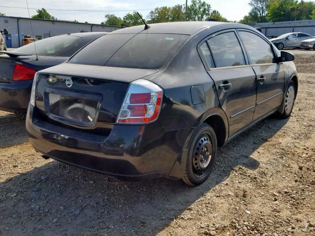 3N1AB61E59L612211 - 2009 NISSAN SENTRA 2.0 BLACK photo 4