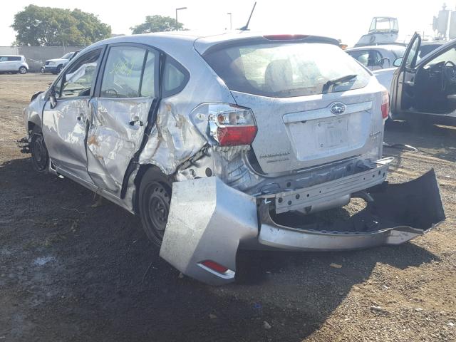 JF1GPAA61F8303792 - 2015 SUBARU IMPREZA BA SILVER photo 3