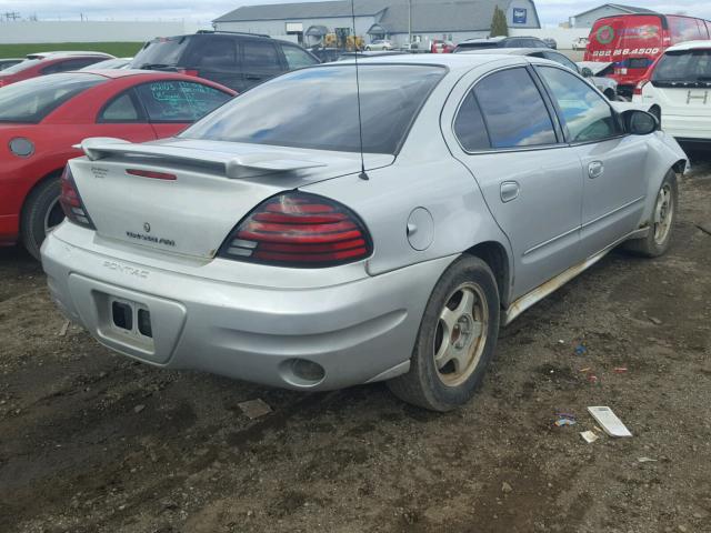 1G2NF52E43C296478 - 2003 PONTIAC GRAND AM S SILVER photo 4