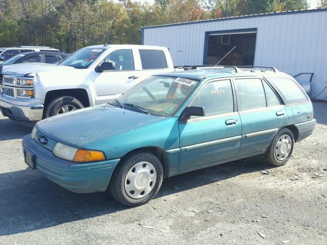 3FASP15J5SR149279 - 1995 FORD ESCORT LX GREEN photo 9