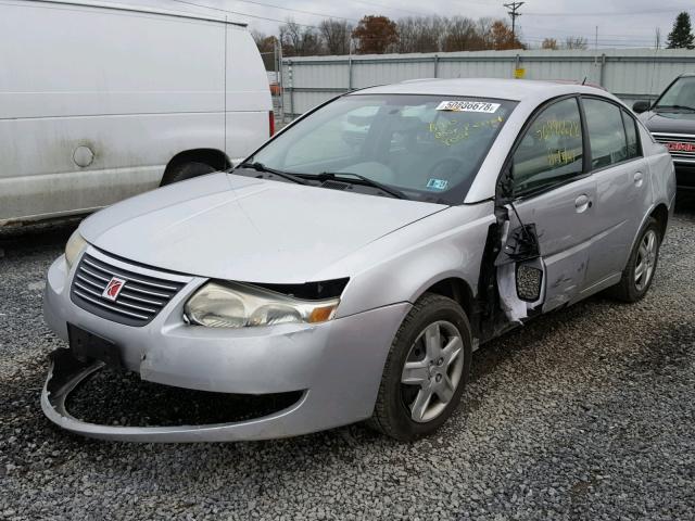 1G8AJ58F26Z133476 - 2006 SATURN ION LEVEL SILVER photo 2