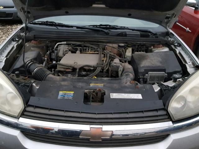1G1ZT52845F170941 - 2005 CHEVROLET MALIBU LS 银色 照片 7