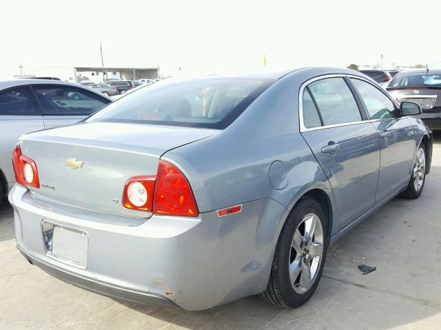 1G1ZH57B69F230844 - 2009 CHEVROLET MALIBU 1LT SILVER photo 4