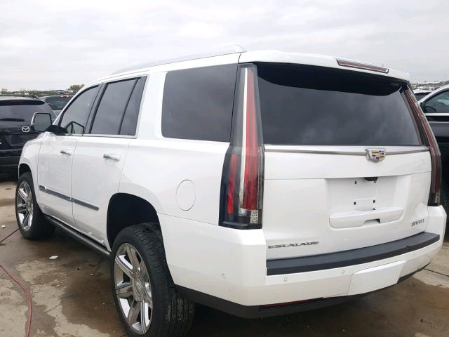 1GYS4CKJ0JR167941 - 2018 CADILLAC ESCALADE P WHITE photo 3