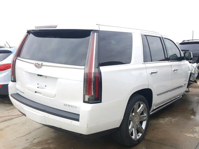 1GYS4CKJ0JR167941 - 2018 CADILLAC ESCALADE P WHITE photo 4