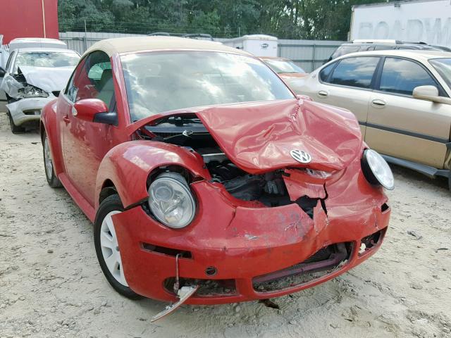 3VWRF31Y89M404523 - 2009 VOLKSWAGEN NEW BEETLE 红色 照片 1