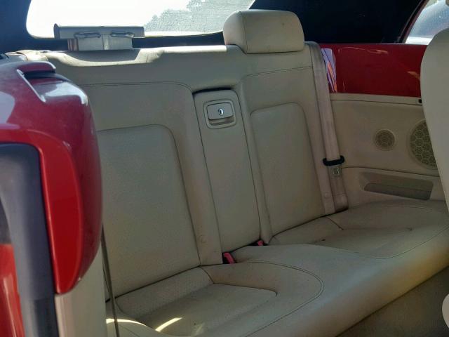 3VWRF31Y89M404523 - 2009 VOLKSWAGEN NEW BEETLE 红色 照片 6