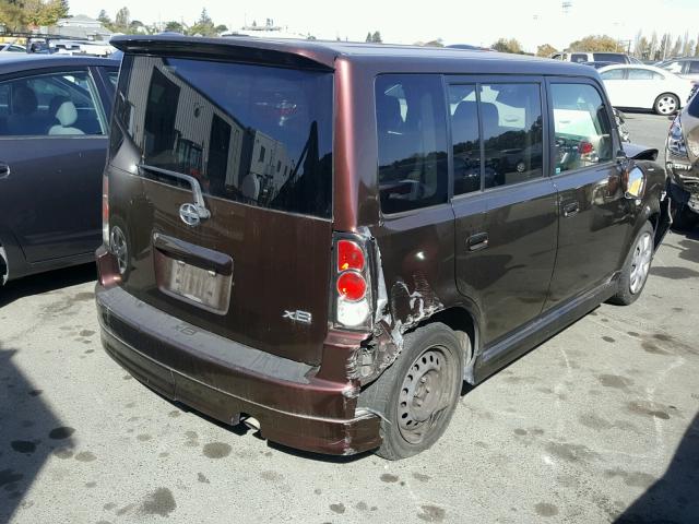 JTLKT324064118525 - 2006 TOYOTA SCION XB Қоңыр фото 4