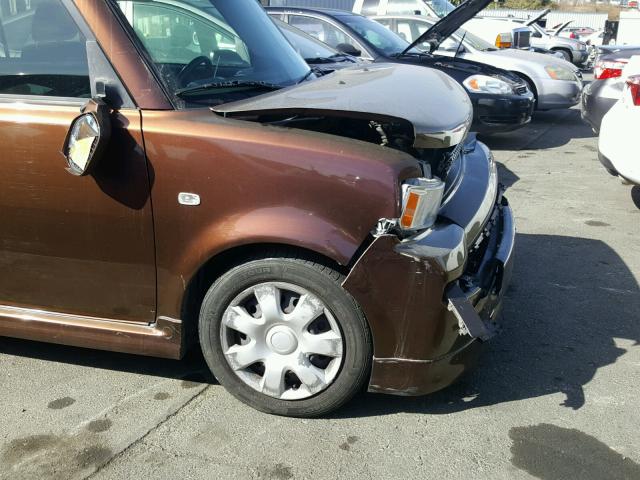 JTLKT324064118525 - 2006 TOYOTA SCION XB Қоңыр фото 9