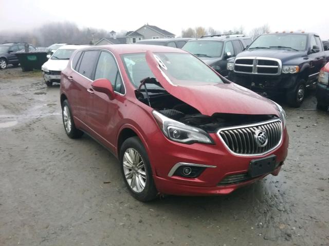 LRBFXCSA5HD087801 - 2017 BUICK ENVISION P RED photo 1