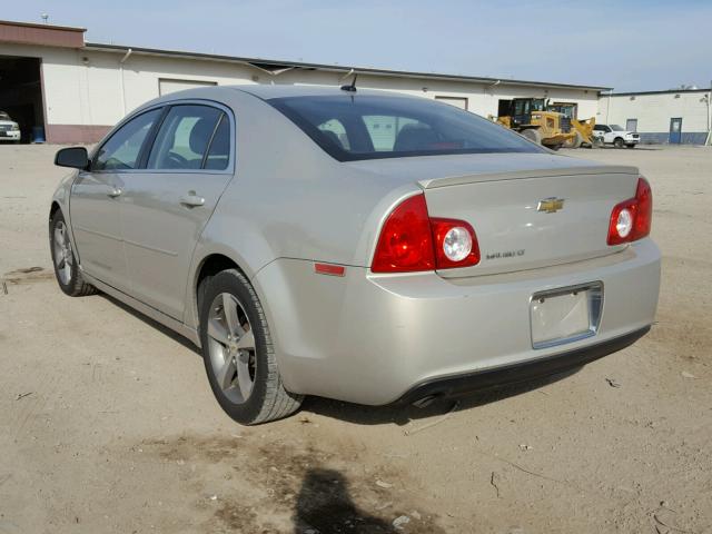 1G1ZC5E1XBF361189 - 2011 CHEVROLET MALIBU 1LT TAN photo 3