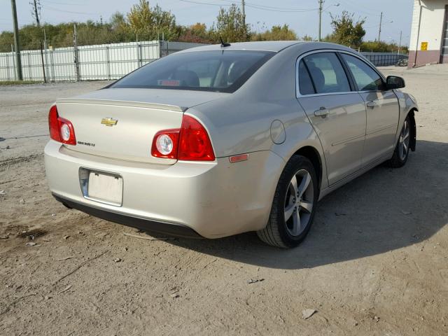 1G1ZC5E1XBF361189 - 2011 CHEVROLET MALIBU 1LT TAN photo 4