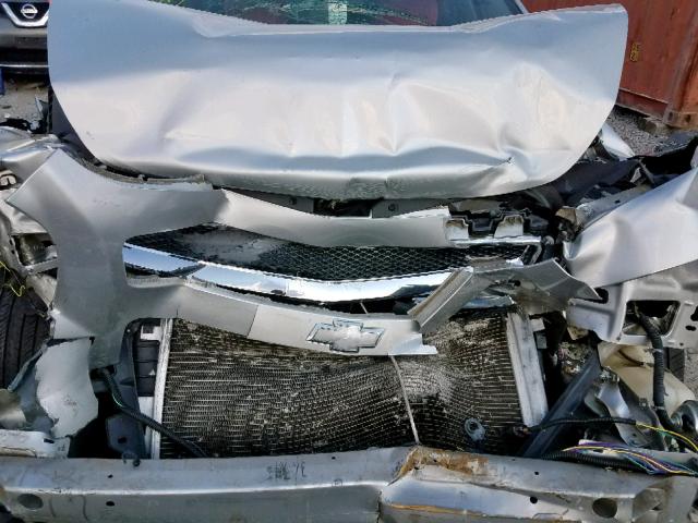 1G1ZC5EB1AF169862 - 2010 CHEVROLET MALIBU 1LT 银色 照片 7