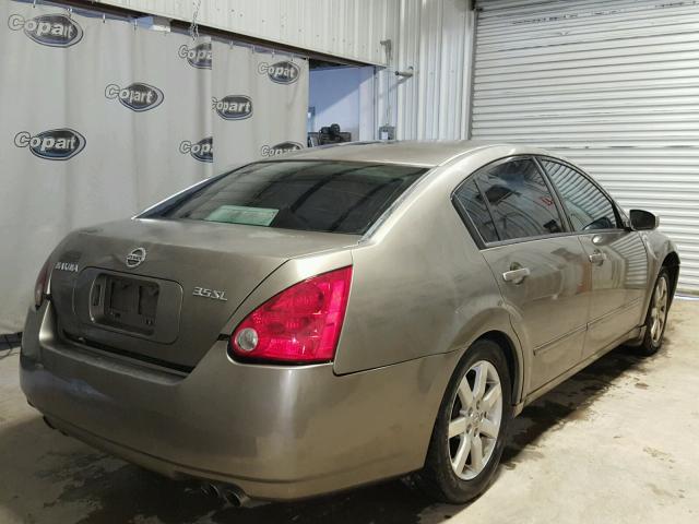 1N4BA41E75C824418 - 2005 NISSAN MAXIMA SE TAN photo 4