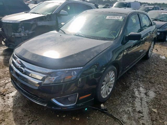 3FADP0L34BR180918 - 2011 FORD FUSION HYB BLACK photo 2