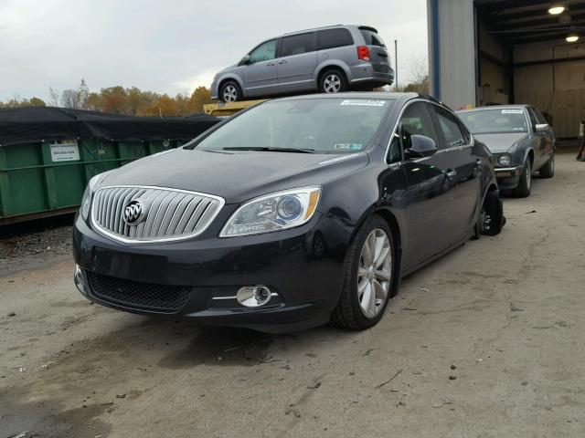 1G4PS5SK9E4147918 - 2014 BUICK VERANO BLACK photo 2