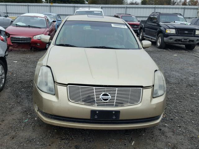 1N4BA41E54C824996 - 2004 NISSAN MAXIMA SE GOLD photo 9