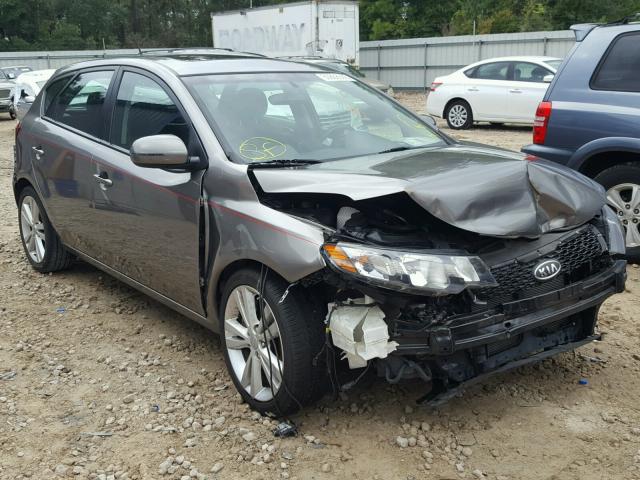 KNAFW5A31D5665669 - 2013 KIA FORTE SX GRAY photo 1