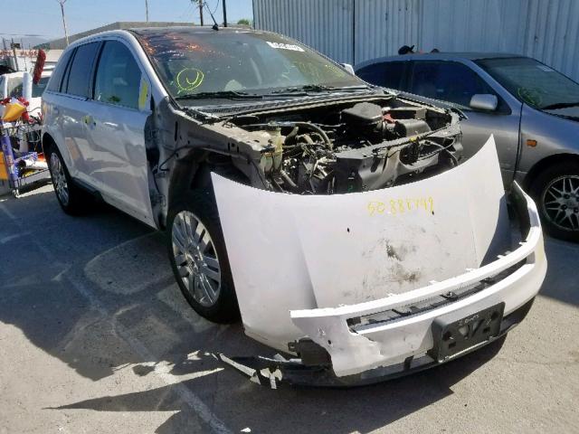 2FMDK3KCXABA64241 - 2010 FORD EDGE LIMIT WHITE photo 1