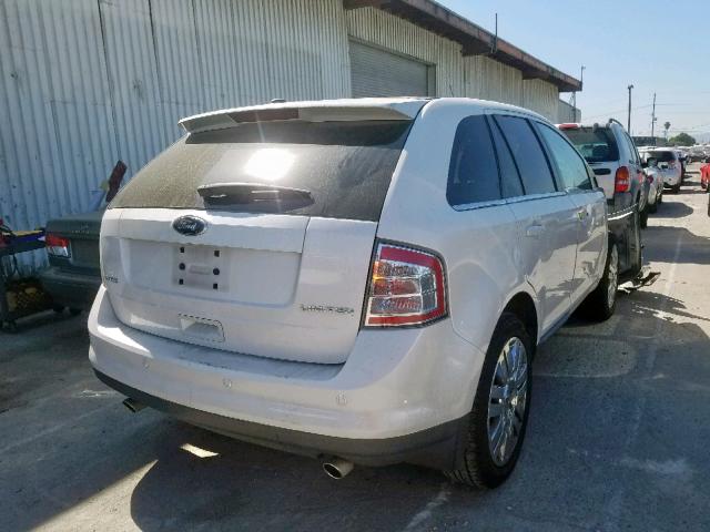 2FMDK3KCXABA64241 - 2010 FORD EDGE LIMIT WHITE photo 4