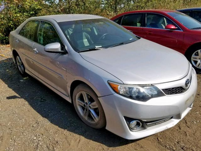4T1BF1FK3CU138985 - 2012 TOYOTA CAMRY BASE SILVER photo 1