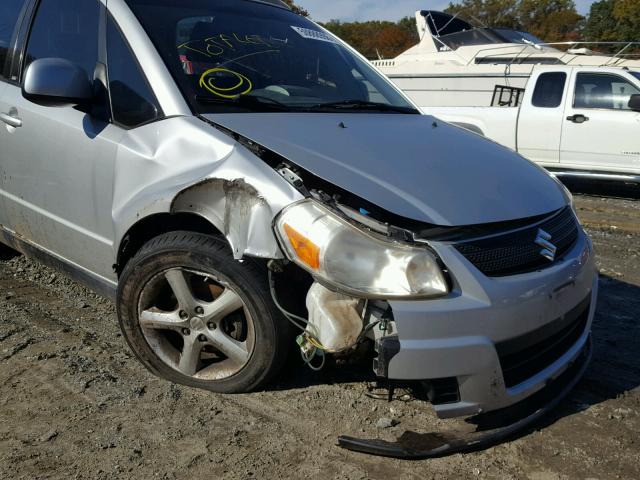 JS2YB413695100820 - 2009 SUZUKI SX4 TECHNO SILVER photo 9