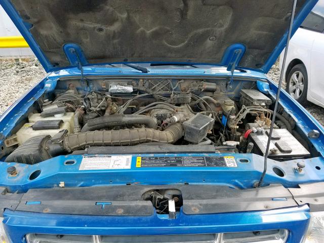 1FTYR14U81TA65920 - 2001 FORD RANGER SUP BLUE photo 7