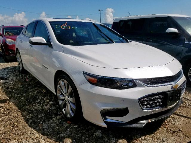 1G1ZH5SX1HF164477 - 2017 CHEVROLET MALIBU PRE WHITE photo 1