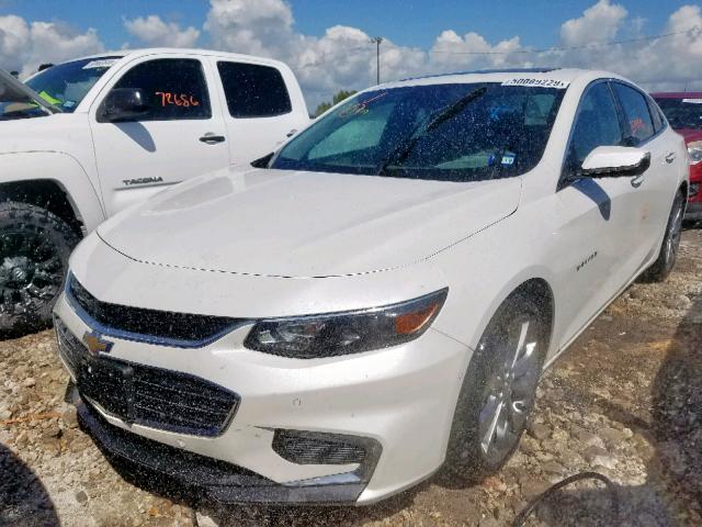1G1ZH5SX1HF164477 - 2017 CHEVROLET MALIBU PRE WHITE photo 2