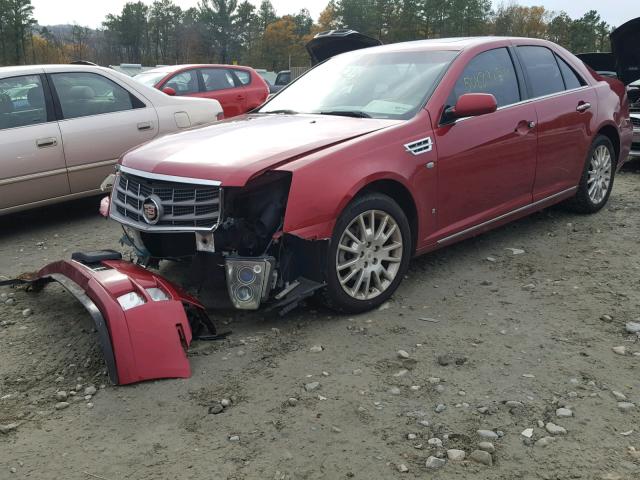 1G6DD67V890120087 - 2009 CADILLAC STS RED photo 2