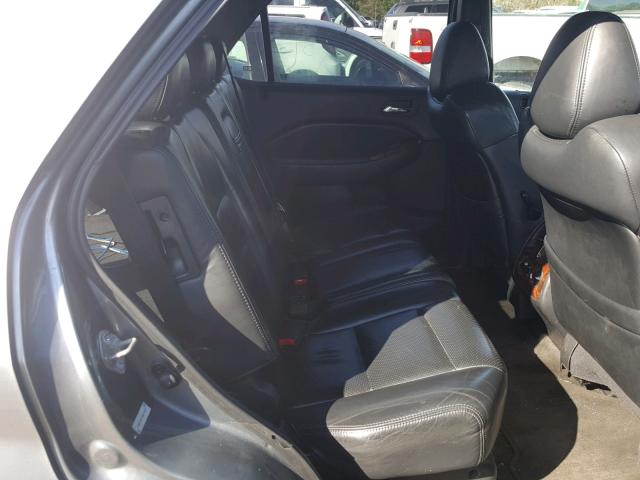 2HNYD18851H523464 - 2001 ACURA MDX TOURIN GRAY photo 6