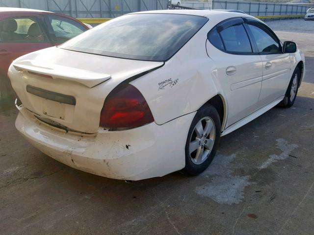 2G2WP552171140428 - 2007 PONTIAC GRAND PRIX WHITE photo 4