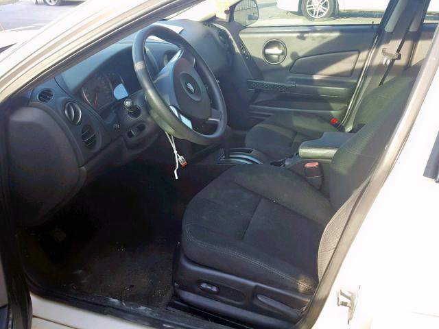 2G2WP552171140428 - 2007 PONTIAC GRAND PRIX WHITE photo 5