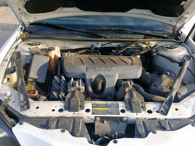 2G2WP552171140428 - 2007 PONTIAC GRAND PRIX WHITE photo 7
