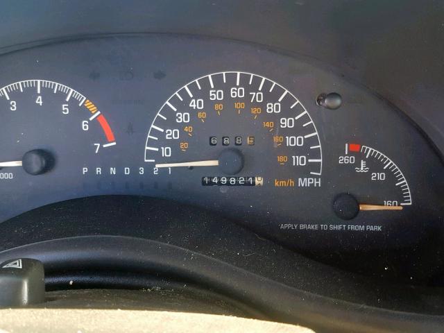 1G2WP12K22F187983 - 2002 PONTIAC GRAND PRIX BLUE photo 8