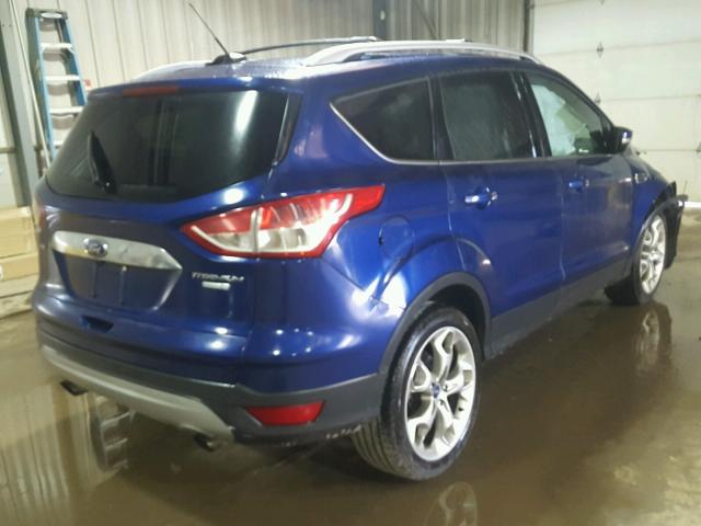 1FMCU9JX1EUB06678 - 2014 FORD ESCAPE TIT BLUE photo 4